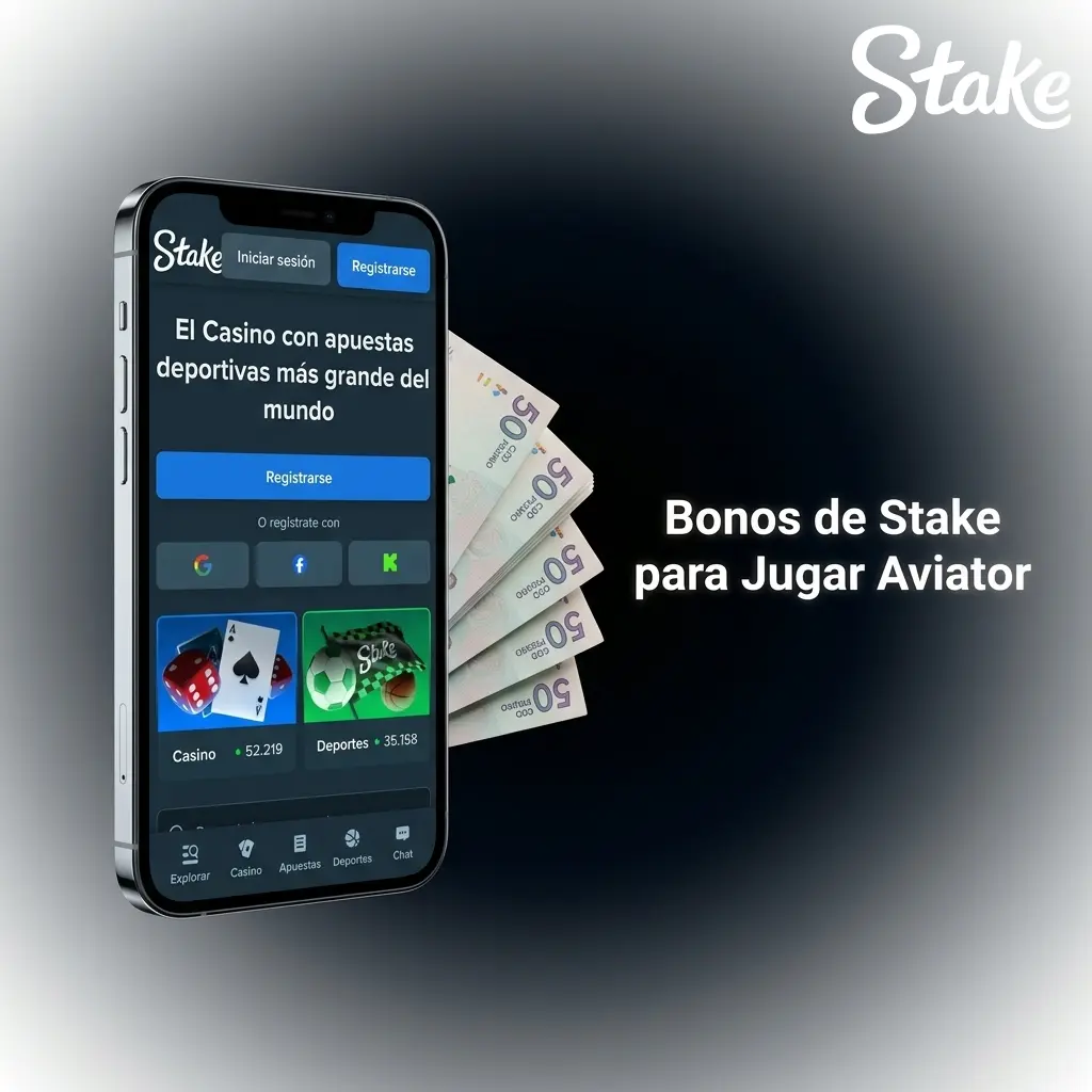 Bonos y promociones de Stake para jugar Aviator con Daily Race y Sorteo Semanal en pesos argentinos