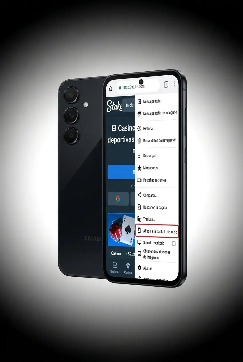 Guía para descargar e instalar el APK de Stake en Android con pasos detallados