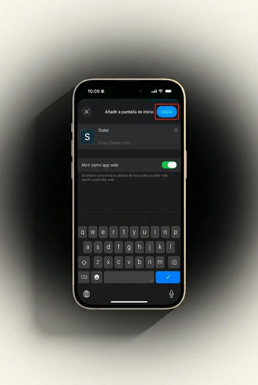 Instalación de la app de Stake en iPhone e iPad con iOS 14 o superior desde el sitio oficial