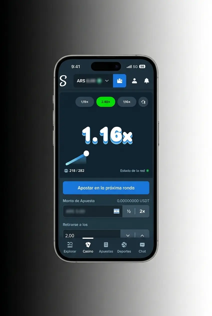Guía paso a paso para jugar tragamonedas en Stake Casino con depósito y apuestas en Argentina