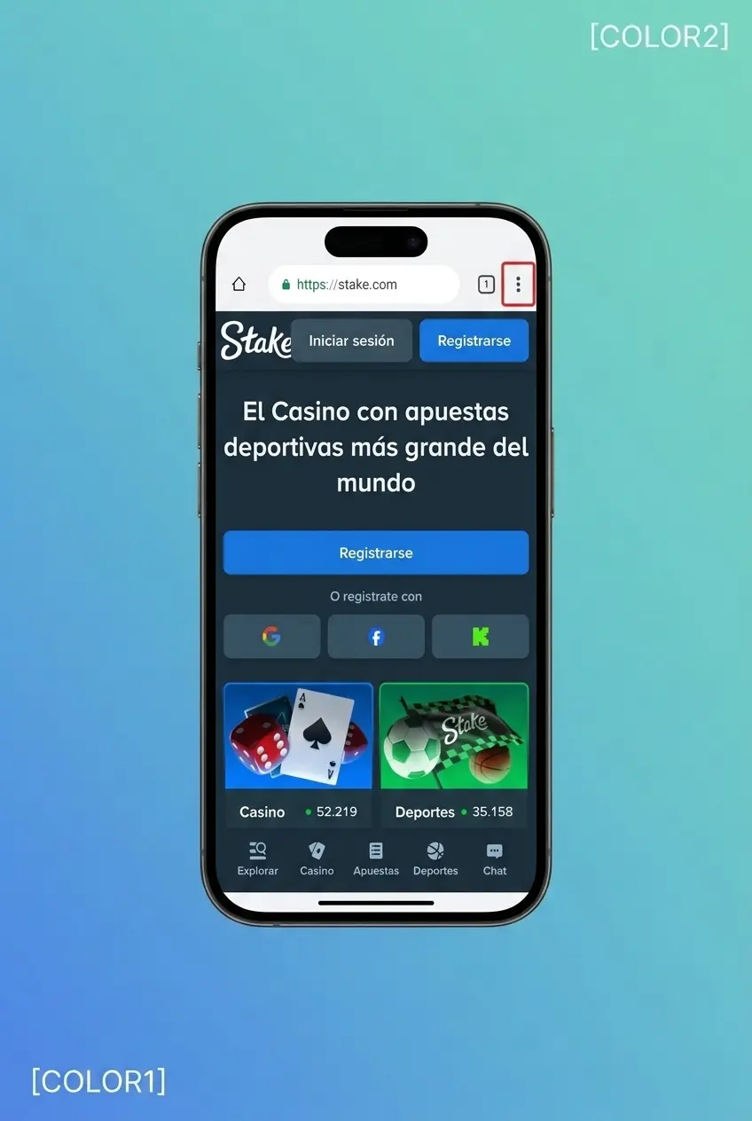 Guía paso a paso para instalar la app de Stake en Android descargando el APK sin Google Play Store