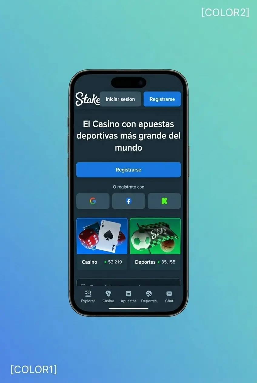 Instalación de la app de Stake en Android desde APK externo sin Google Play Store