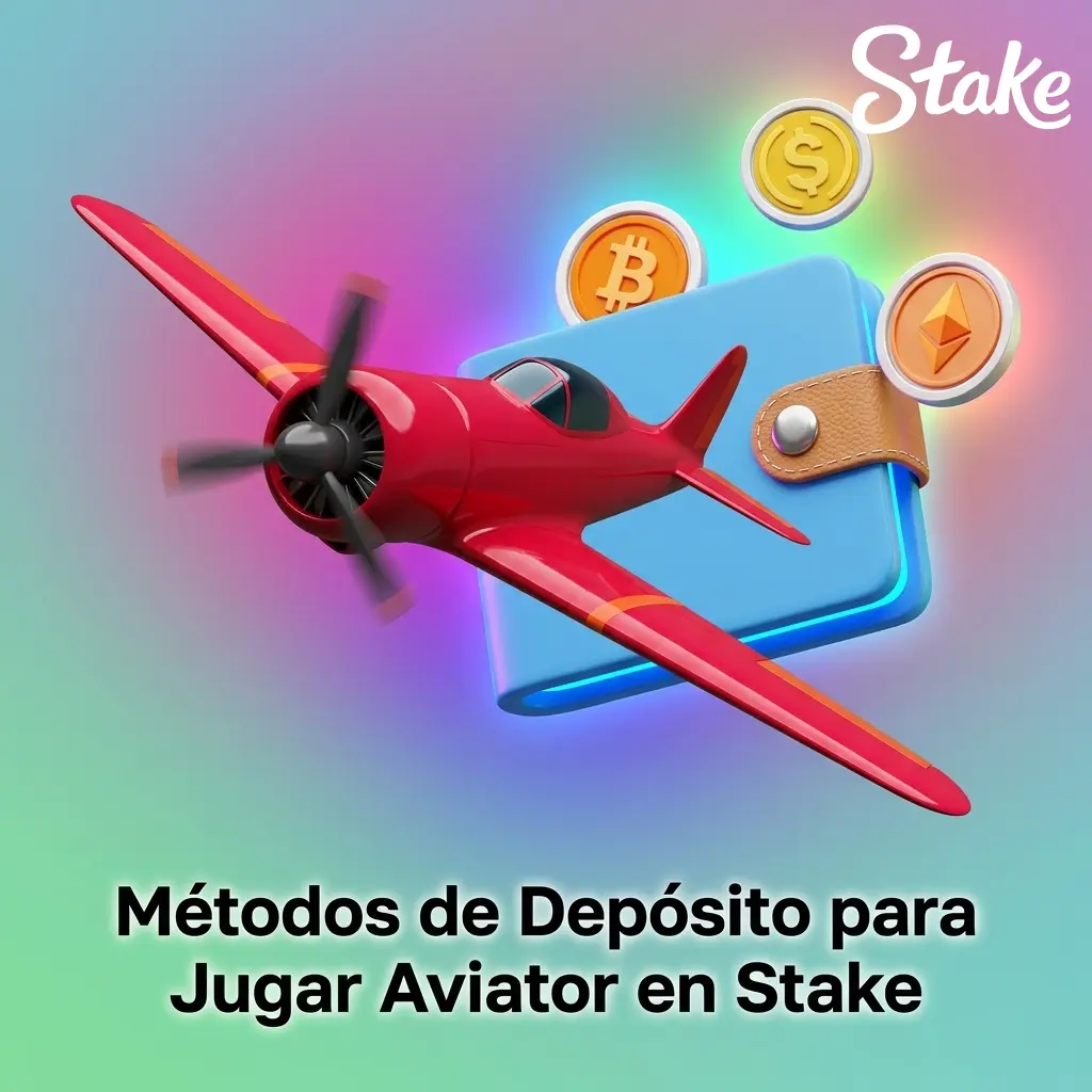 Métodos de depósito en Stake: Visa, Mastercard, Bitcoin, Ethereum y más criptomonedas para jugar Aviator